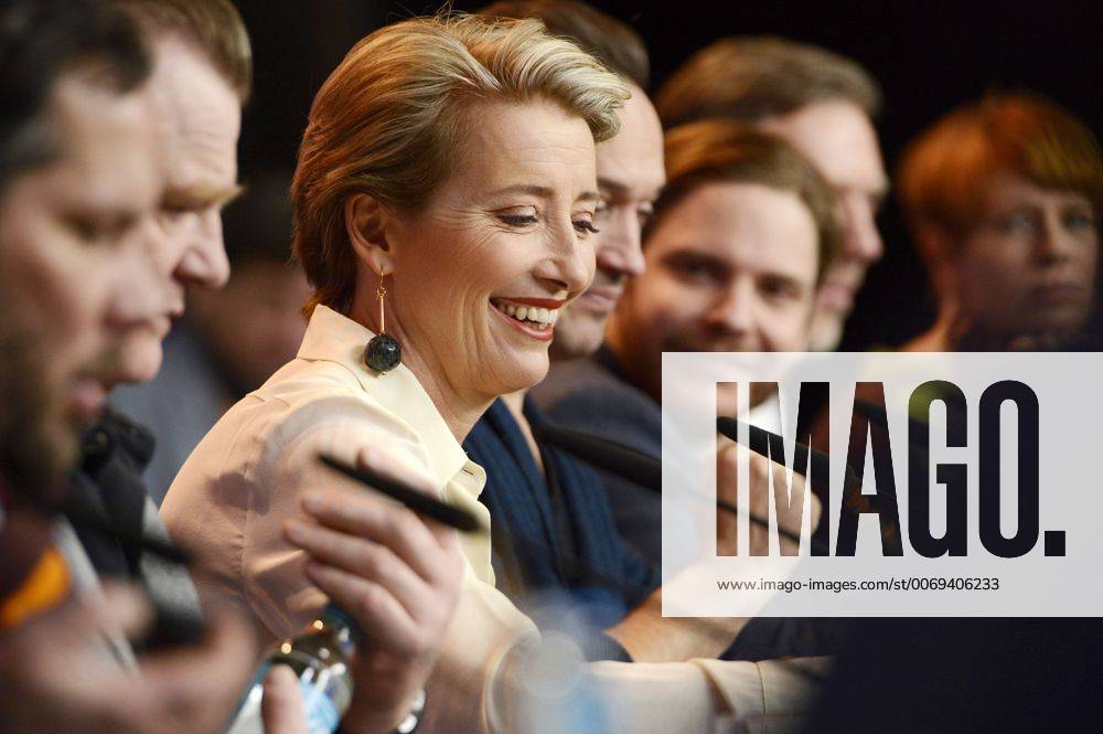 Emma Thompson during the Alone In Berlin Jeder stirbt für sich allein press conference at the 66th Berlin International Film Festival Berlinale 2016 on February 15, 2016 in Berlin, Germany. Foto:xC.xNiehausx xFuturexImage