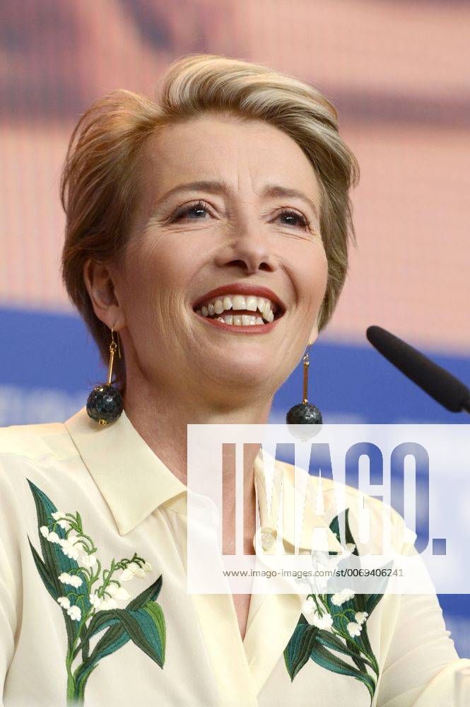 Emma Thompson during the Alone In Berlin Jeder stirbt für sich allein press conference at the 66th Berlin International Film Festival Berlinale 2016 on February 15, 2016 in Berlin, Germany. Foto:xC.xNiehausx xFuturexImage