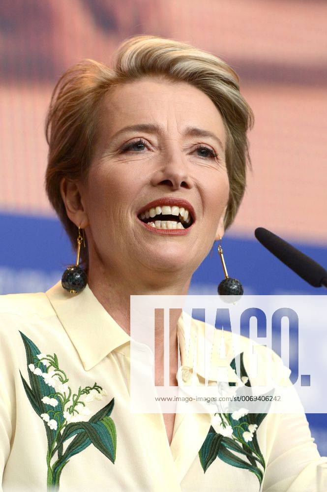 Emma Thompson during the Alone In Berlin Jeder stirbt für sich allein press conference at the 66th Berlin International Film Festival Berlinale 2016 on February 15, 2016 in Berlin, Germany. Foto:xC.xNiehausx xFuturexImage