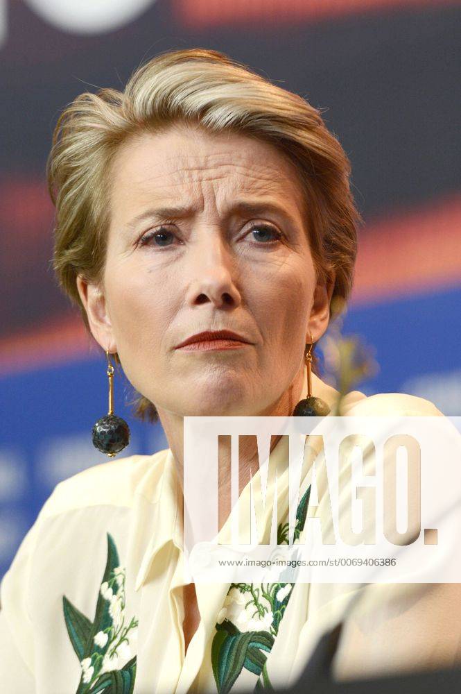 Emma Thompson during the Alone In Berlin Jeder stirbt für sich allein press conference at the 66th Berlin International Film Festival Berlinale 2016 on February 15, 2016 in Berlin, Germany. Foto:xC.xNiehausx xFuturexImage