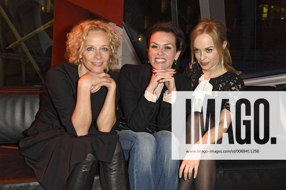 Katja Riemann, Melika Foroutan and Friederike Kempter at the Arte Reception 2016 during the 66th Berlin International Film Festival Berlinale 2016 at The Ritz-Carlton hotel on February 15, 2016 in Berlin, Germany. Foto:xFredericx xFuturexImage
