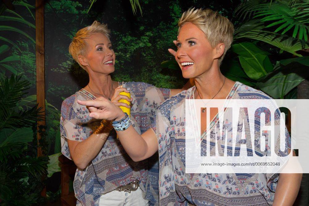 Sonja Zietlow - Enthuellung ihrer Wachsfigur bei Madame Tussauds Berlin am 22.02.1016. Sonja Zietlow - Wachsfigur