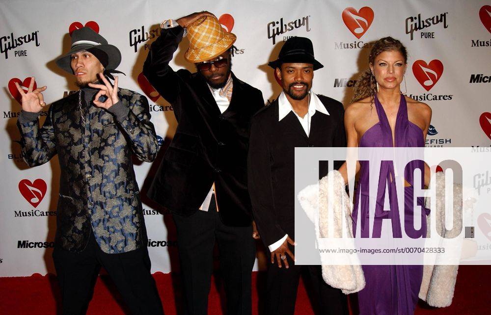 Jan. 1, 2011 - Culver City, CALIFORNIA, USA - K34997FB.MUSICARES 2004 PERSON OF THE YEAR TRIBUTE.TO STING. AT SONY PICTURES STUDIOS IN.CULVER Culver City, CA..02 6 2004. FITZROY BARRETT 2004.THE BLACK EYED PEAS - ZUMAg49_