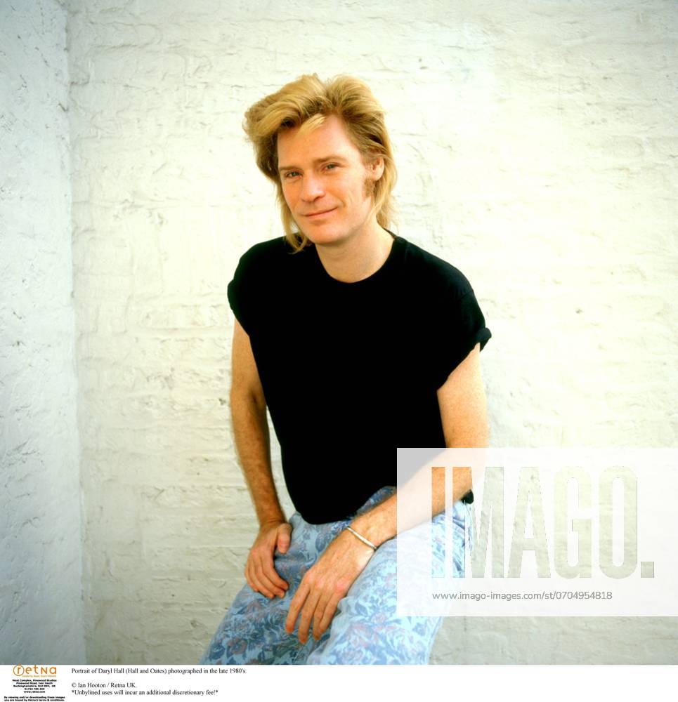 Portrait of Daryl Hall (Hall and Oates) photographed in the late 1980 s. Portrait of Daryl Hall (Hall and Oates) photographed in the late 1980 s.,