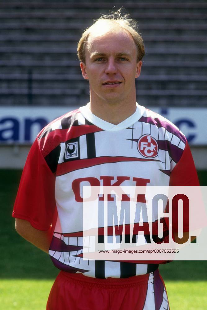 Miroslav Kadlec (1. FC Kaiserslautern) o0 Porträt 1991 1992 Porträttermin Aufnahmedatum geschätzt