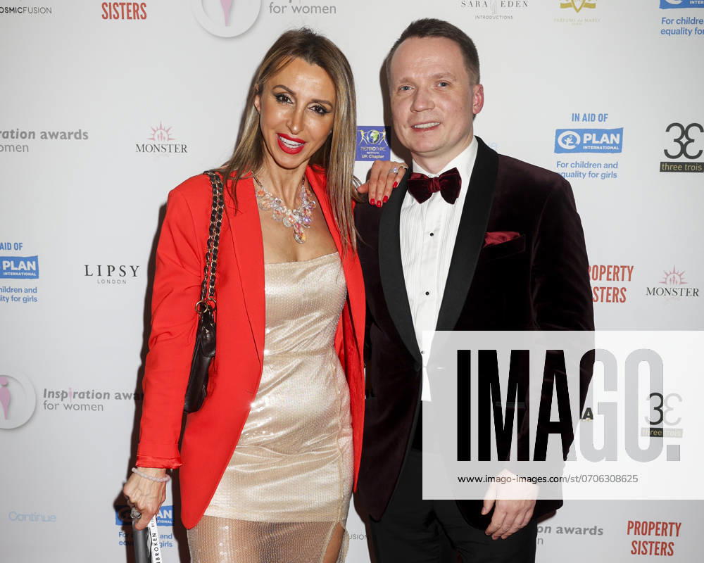Inspiration Awards For Women 2024, Landmark Hotel in Marylebone, London on 22 March 2024 Lurata Lyon and Alexei Bez at the Inspiration Awards For Women 2024 at Landmark Hotel in Marylebone, London, United Kingdom on 22 March 2024.,