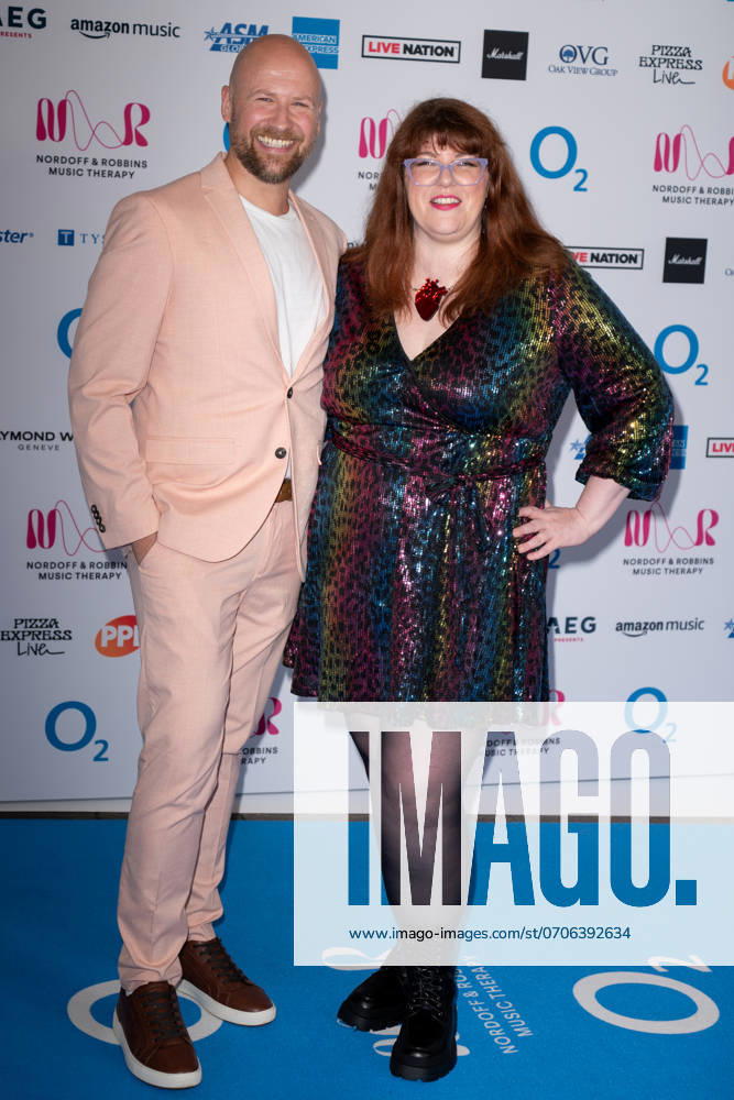 Thomas Wolski and Jenny Ryan attends the Nordoff and Robbins O2 Silver Clef Awards at the Grosvenor House Hotel in London, England. UK. Friday 5th July 2024 - BANG MEDIA INTERNATIONAL