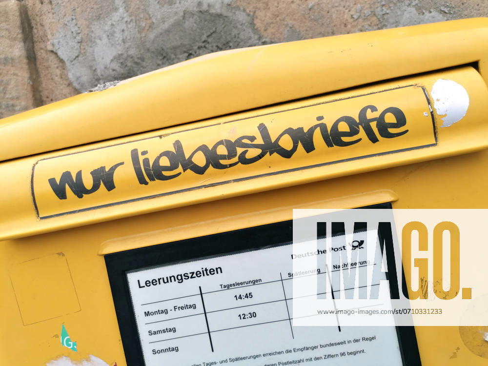 In diesen Briefkasten sollen nur Liebesbriefe