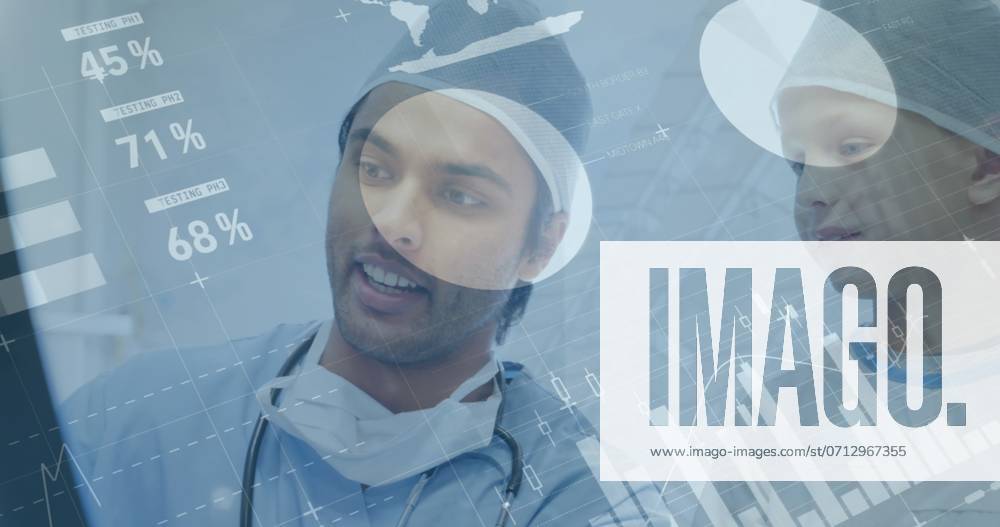 Image of infographic interface over diverse doctor talking with boy in hospital. Digital composite, multiple exposure, report, business, global, medical, childhood, healthcare, technology. , 16.07.2024, 5168574.jpg , people,digital composite,multiple exposure,infographic interface,diverse doctor,boy in hospital,report,business,global,medical,childhood,healthcare,technology,patient care,medical consultation,pediatric medicine,health education,medical technology,clinical communication,doctor-patient interaction,diversity in healthcare,medical examination,young patient,health report,medical interface,healthcare innovation,technology in medicine,digital healthcare,global health,medical report,business in healthcare,child health,medical practice