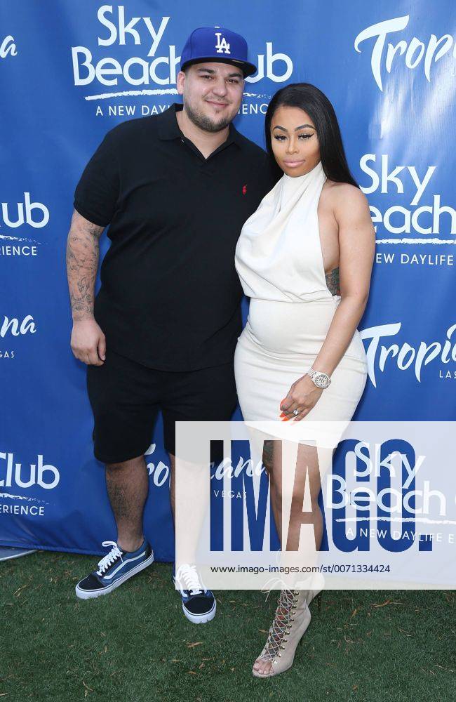Las Vegas, NV, United States - 28 May 2016 - Las Vegas, Nevada - Rob Kardashian, Blac Chyna. Rob Kardashian and Blac Chyna celebrate Memorial Day Weekend at Sky Beach Club at the Tropicana Las Vegas. Photo Credit: MJT AdMedia Las Vegas United States - ZUMAa123