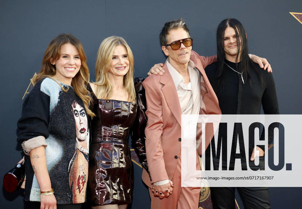 MaXXXine World Premiere, Los Angeles, California, USA - 24 June 2024 Sosie Bacon, Kyra Sedgwick, Kevin Bacon and Travis Bacon at the Los Angeles premiere of MaXXXine held at the TCL Chinese Theater in Hollywood, USA on June 24, 2024.,