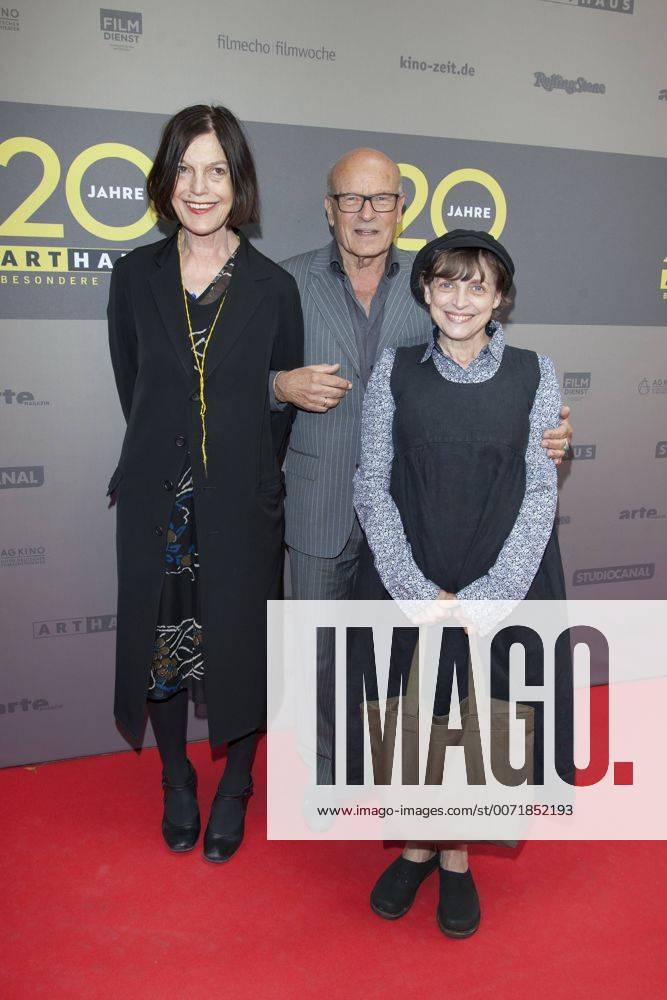 Angela Winkler, Volker Schlöndorff und Katharina Thalbach - Eröffnung des Festivals 20 Jahre ARTHAUS BESONDERE FILME mit Die Blechtrommel - Director s Cut im Filmkunst 66 in Berlin am 02.06.2014. 20 Jahre ARTHAUS