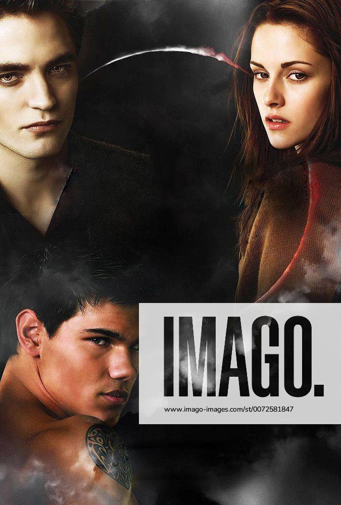 RELEASE DATE: June 30, 2010. MOVIE TITLE: The Twilight Saga: Eclipse. STUDIO: Summit Entertainment. PLOT: As a string of mysterious killings grips Seattle, Bella, whose high school graduation is fast approaching, is forced to choose between her love for vampire Edward and her friendship with werewolf Jacob. PICTURED: KRISTEN STEWART as Bella Swan, ROBERT PATTINSON as Edward Cullen, TAYLOR LAUTNER as Jacob. Poster. - ZUMAg90_