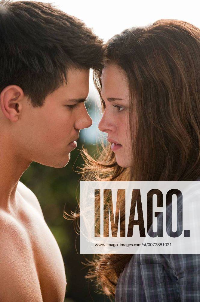 RELEASE DATE: June 30, 2010. MOVIE TITLE: The Twilight Saga: Eclipse. STUDIO: Summit Entertainment. PLOT: As a string of mysterious killings grips Seattle, Bella, whose high school graduation is fast approaching, is forced to choose between her love for vampire Edward and her friendship with werewolf Jacob. PICTURED: KRISTEN STEWART as Bella Swan and TAYLOR LAUTNER as Jacob Black. - ZUMAg90_