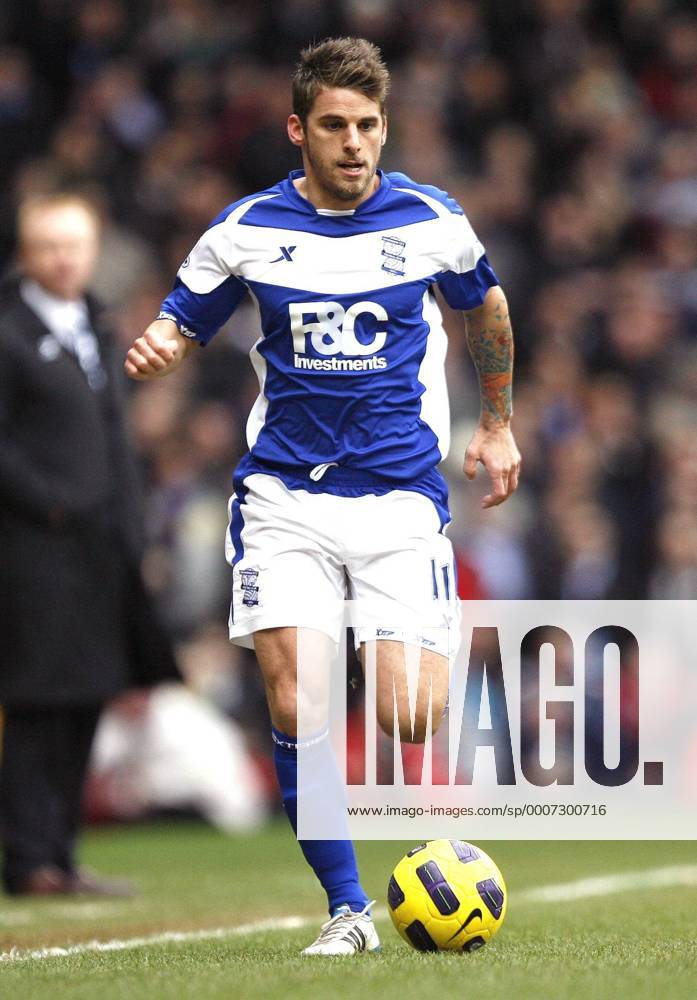 David Bentley of Birmingham City Barclays Premier League West Ham United v Birmingham City 6th February, 2011 .