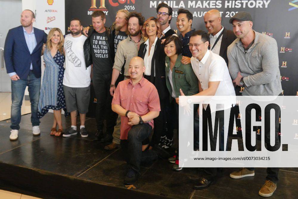 Philippines: HistoryCon 2016 History Channel celebrities and organizers are presented on the opening of the first ever HistoryCon. The first-ever entertainment convention of its kind is here, in celebration of all things entertainment at History Con 2016 GeorgexBuid
