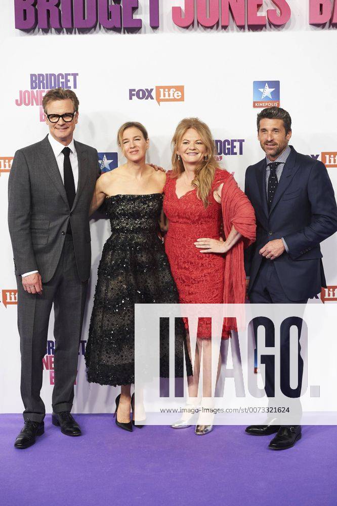 Madrid, Madrid, Spain - Colin Firth, Renee Zellweger, Patrick Dempsey, Sharon Maguire attended Bridget Jones Baby premiere at Kinepolis Cinema on September 9, 2016 in Madrid Madrid Spain - ZUMAg15_