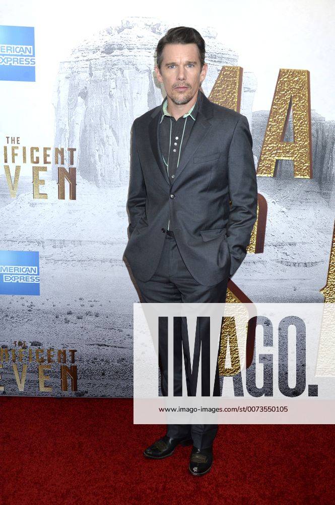 Ethan Hawke bei der Premiere des Kinofilms The Magnificent Seven Die glorreichen Sieben im Museum of Modern Art. New York, 19.09.2016 Foto:xD.Tinex xFuturexImage