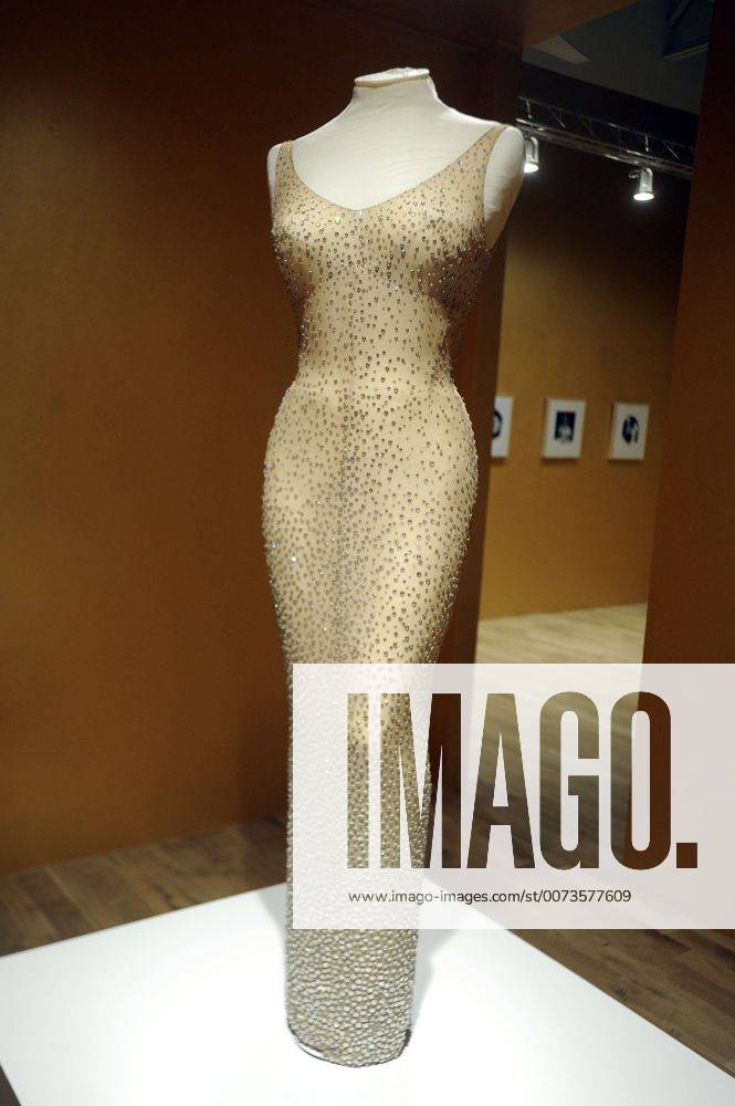 Mariyln Monroe s Happy Birthday Mr. President Kleid beim Presse-Preview der Ausstellung Marilyn: Character not Image im MANA Contemporary. Jersey City, 22.09.2016 Foto:xD.Tinex xFuturexImage