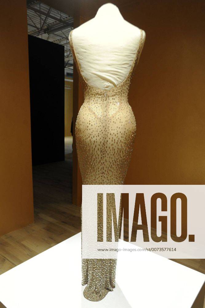 Mariyln Monroe s Happy Birthday Mr. President Kleid beim Presse-Preview der Ausstellung Marilyn: Character not Image im MANA Contemporary. Jersey City, 22.09.2016 Foto:xD.Tinex xFuturexImage