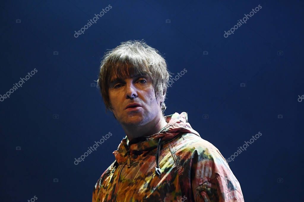 Rio de Janeiro,November 16, 2022.Singer Liam Gallagher former vocalist of the band Oasis, during a show at Qualistage in the city of Rio de Janeiro