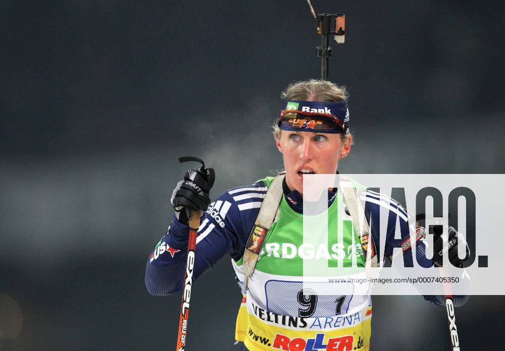 Montag 28.12.2009, Biathlon-WTC 09 Gelsenkirchen Auf Schalke, World - Team - Challenge, Lanny Barnes (USA) DeFodi018
