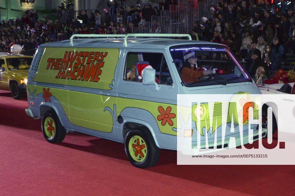 The Mystery Machine at the 84th Annual Hollywood Christmas Parade - The Magic of Christmas Featuring Marine Toys for Tots Foundation - November 29, 2015 2015 - USA - The 84th Annual Hollywood Christmas Parade