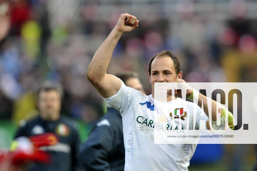 RUGBY : Italie France - Tournoi des VI Nations - Stadio Flaminio - Sergio PARISSE - - AnthonyBibardFEP -