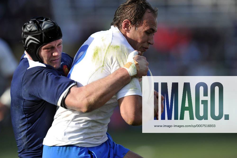 RUGBY : Italie France - Tournoi des VI Nations - Stadio Flaminio - Sergio PARISSE - Julien BONNAIRE - - AnthonyBibardFEP -