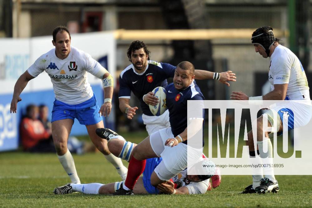 RUGBY : Italie France - Tournoi des VI Nations - Stadio Flaminio - Luc DUCALCON - - AnthonyBibardFEP -