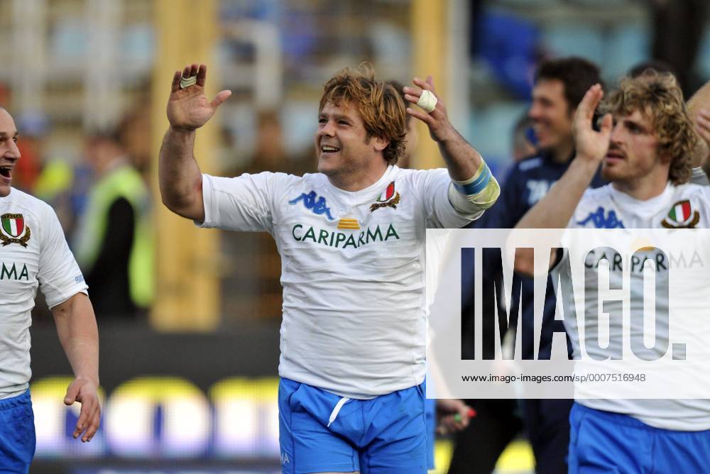 RUGBY : Italie France - Tournoi des VI Nations - Stadio Flaminio - Andrea LO CICERO - - AnthonyBibardFEP -