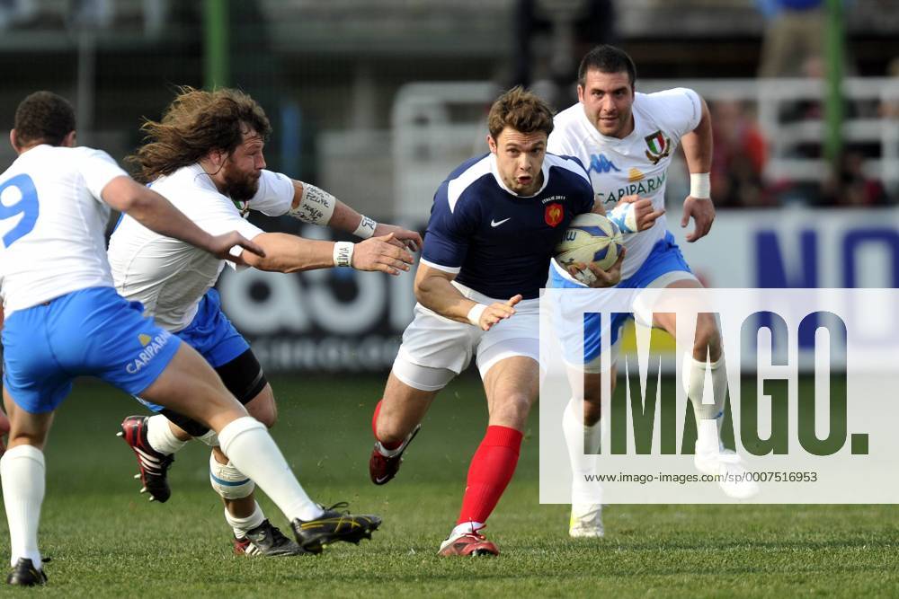 RUGBY : Italie France - Tournoi des VI Nations - Stadio Flaminio - Vincent CLERC - - AnthonyBibardFEP -