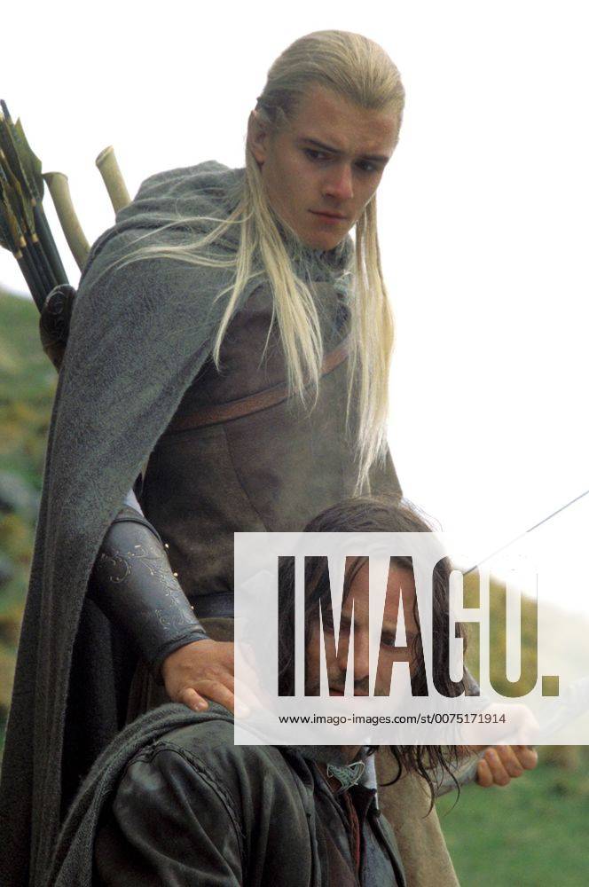 Der Herr der Ringe: Die Rückkehr des Königs, (THE LORD OF THE RINGS: THE RETURN OF THE KING) USA-NZ 2003, Regie: Peter Jackson, ORLANDO BLOOM, VIGGO MORTENSEN UnitedArchives00019063