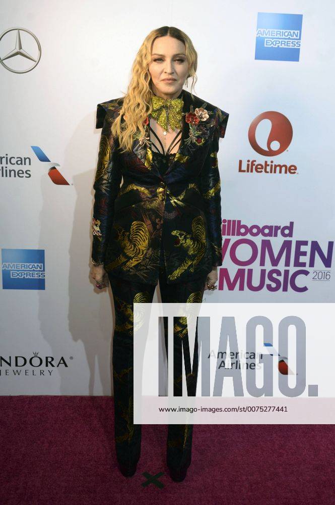 Madonna beim 11. Billboard Women in Music 2016 Event am Pier 36. New York, 09.12.2016 Foto:xD.Tinex xFuturexImage