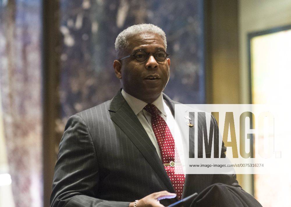New York, New York, United States of America - Former United States Representative and Retired Lt. Colonel Allen West (Republican of Florida) is seen in the lobby of Trump Tower in New York, NY, USA upon his arrival on December 12, 2016. .Credit: Pool via CNP New York United States of America - ZUMAs152 20161212_zaa_s152_004