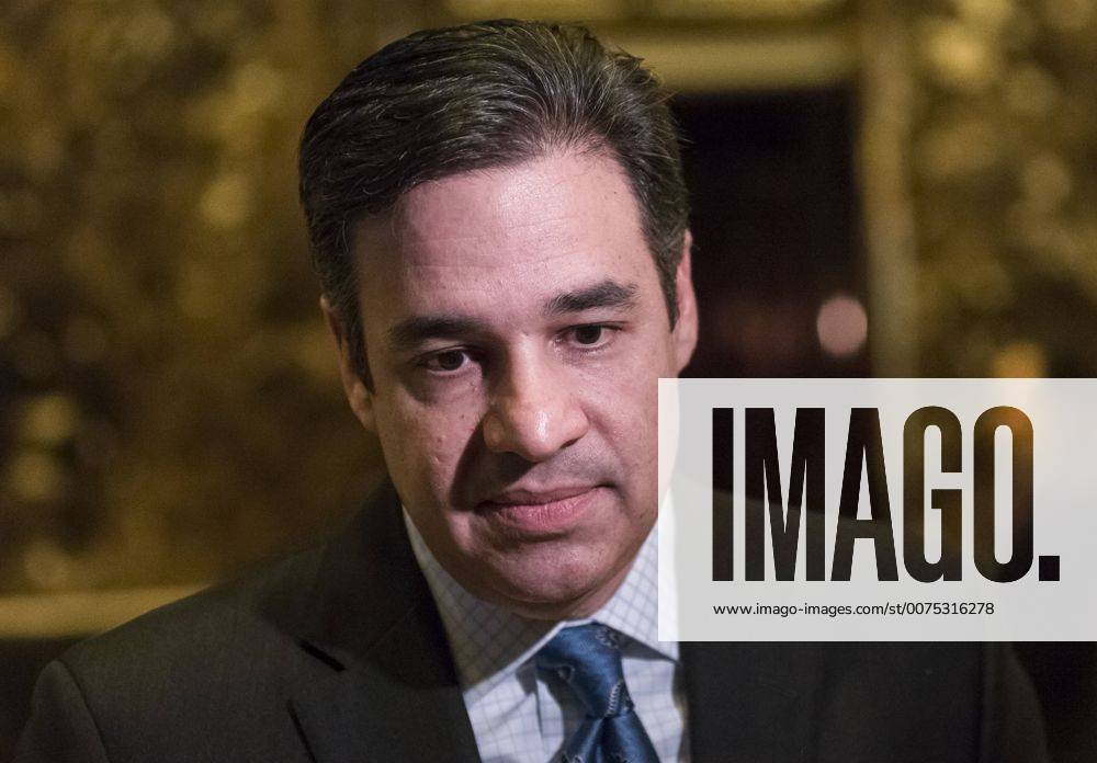 New York, New York, United States of America - United States Representative Raul Labrador (Republican of Idaho) speaks with the press in the lobby of Trump Tower in New York, NY, USA following his meeting with US President-elect Donald Trump on December 12, 2016. .Credit: Pool via CNP New York United States of America - ZUMAs152 20161212_zaa_s152_019