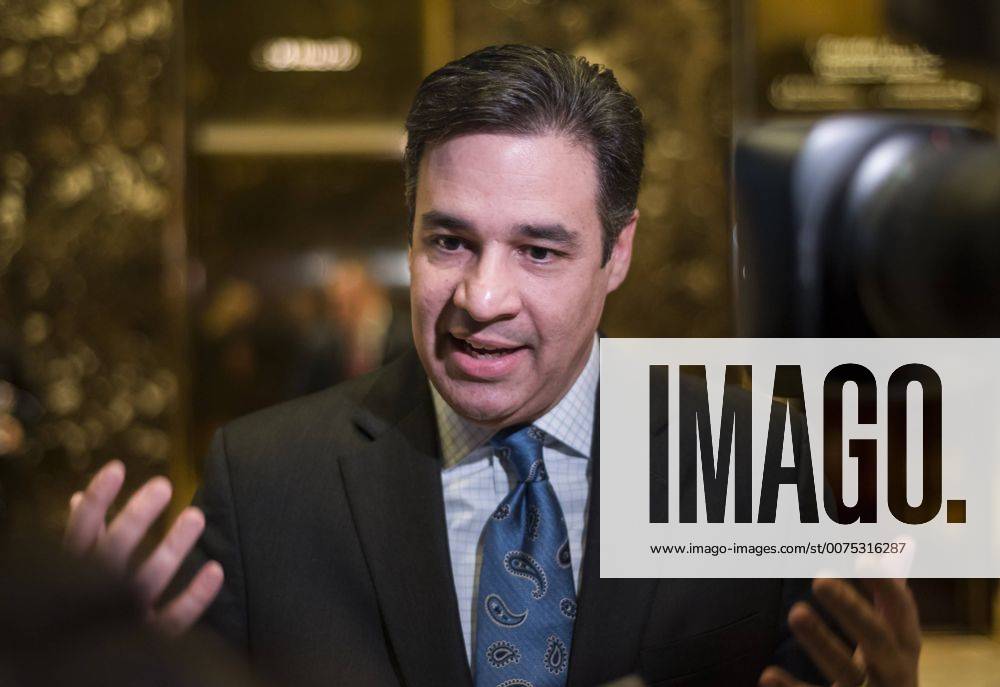 New York, New York, United States of America - United States Representative Raul Labrador (Republican of Idaho) speaks with the press in the lobby of Trump Tower in New York, NY, USA following his meeting with US President-elect Donald Trump on December 12, 2016. .Credit: Pool via CNP New York United States of America - ZUMAs152 20161212_zaa_s152_011