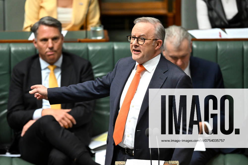 QUESTION TIME, Australian Prime Minister Anthony Albanese speaks during Question Time at Parliament House in Canberra, Tuesday, August 13, 2024. ( NO ARCHIVING, , NO USE IN BOOKS WITHOUT CONSENT CANBERRA AUSTRALIAN CAPITAL TERRITORY AUSTRALIA PARLIAMENT HOUSE