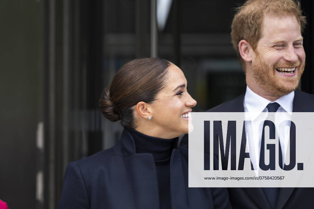 (Archive, shot on September 23, 2021) .MEGHAN MARKLE, Duchess of Sussex, and PRINCE HARRY, Duke of Sussex visit the World Trade Center in Lower Manhattan...Prince Harry from the British Royal family will return to New York City soon after a trip to Colombia with his wife, actress Meghan Markle. ..While the couple maintain a hostile relationship with the press, media and tabloids, wanting privacy with a long-running battle with the British press on Fleet Street, they still maintain public appearances. Markle runs her Archetypes podcast and Archiwell Inc as well as a Netflix show. Harry, while leaving the royal family still maintains a relationship with his brother Prince William - ZUMAb177 20240828_aap_b177_026
