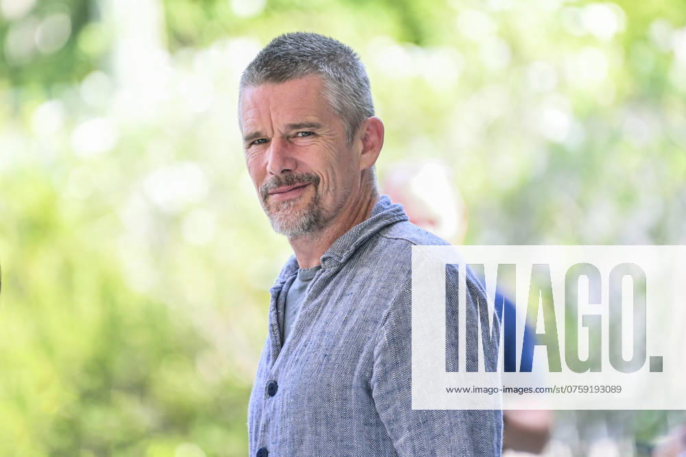 Venice Film Festival, day 7, Venice, Italy, 03 Sept 2024. Ethan Hawke arrives at Lido Beach during the Venice Film Festival, in Venice, Italy, 03 Sept 2024., Credit:Maria Laura Antonelli Avalon Italy, Venice