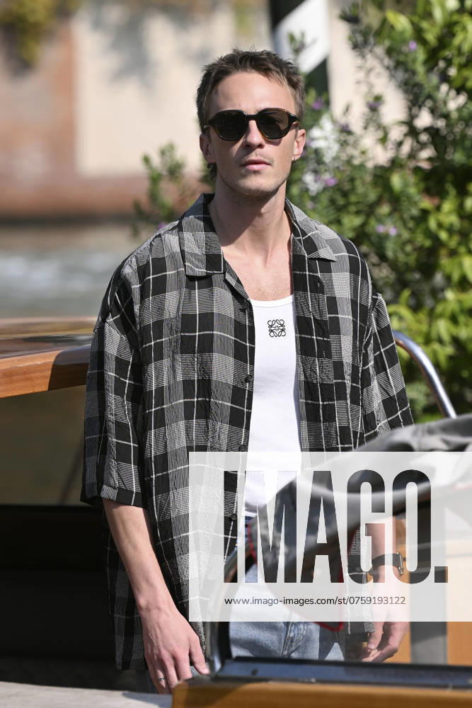 Venice Film Festival, day 7, Venice, Italy, 03 Sept 2024. Drew Starkey arrives at Lido Beach during the Venice Film Festival, in Venice, Italy, 03 Sept 2024., Credit:Maria Laura Antonelli Avalon Italy, Venice