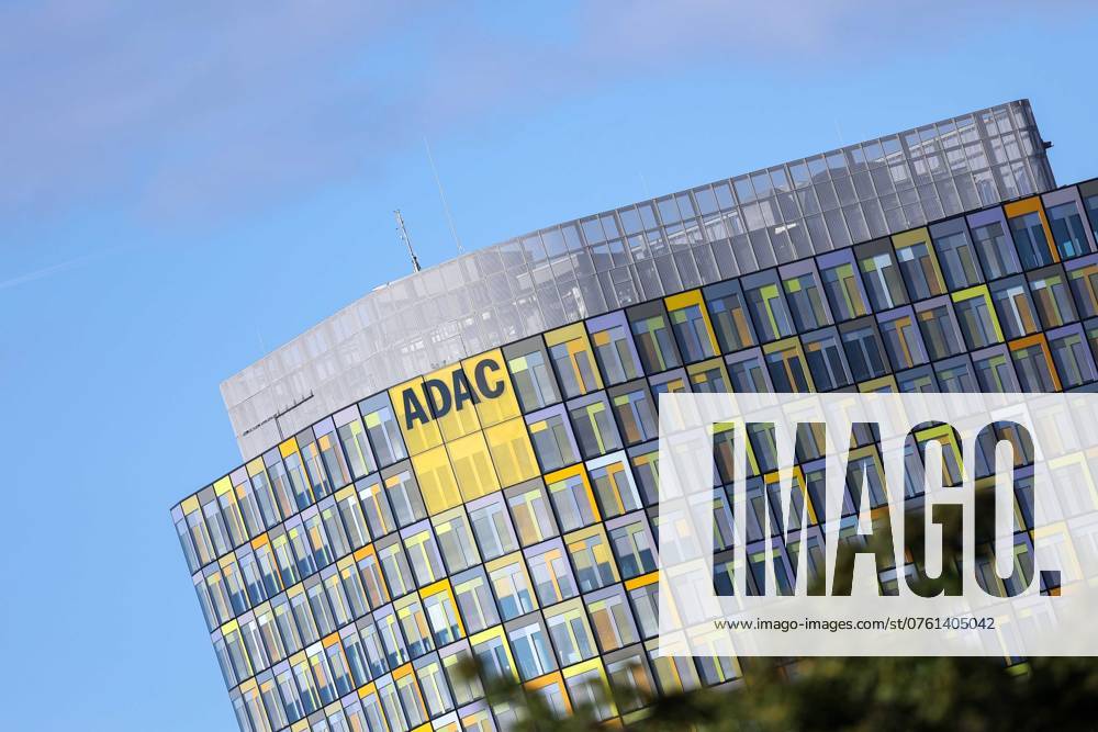 Zentrale des Unternehmens ADAC am 10.09.2024 in München. Der Allgemeine Deutsche Automobil-Club e. V., kurz ADAC, ist der größte Verkehrsclub Europas mit Sitz in München.