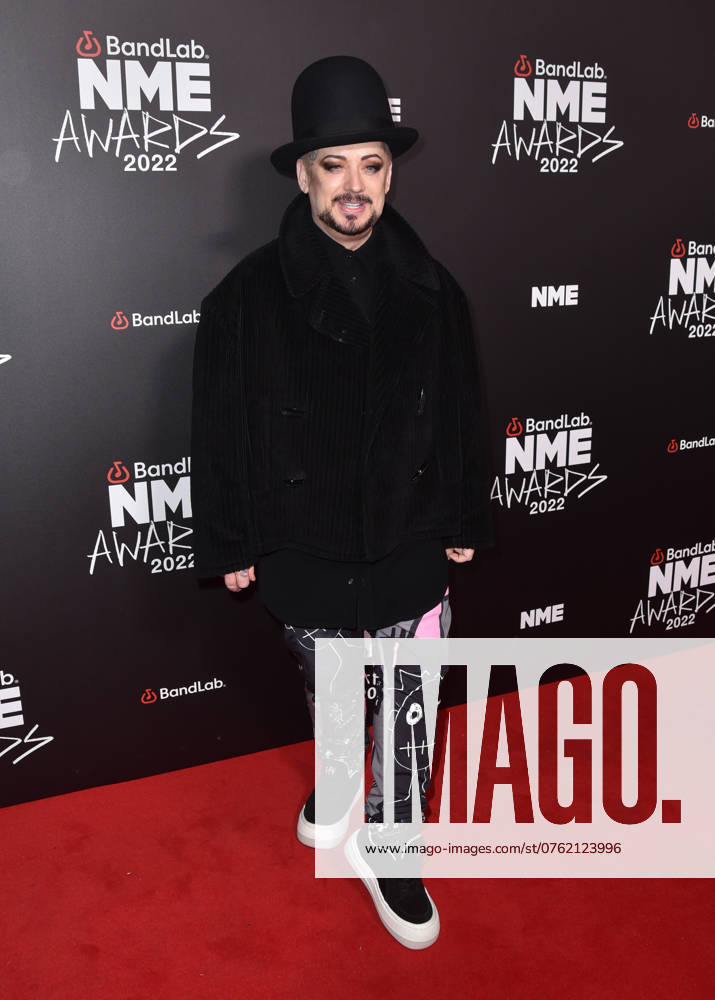 Boy George at the NME Awards 2022 at the O2 Academy Brixton in London, England. Thursday 24th February 2022. -