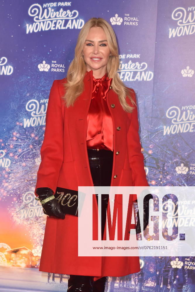 Amanda Cronin attends the Hyde Park Winter Wonderland Preview Night 2022 in London, England. UK. Thursday 17th November 2022. -