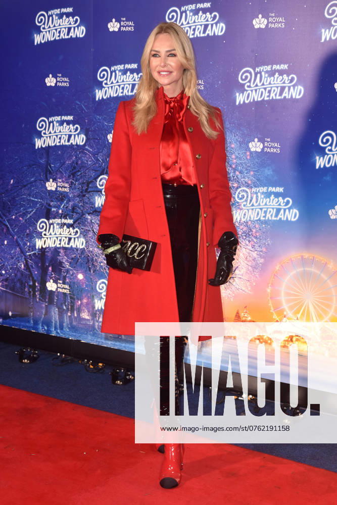 Amanda Cronin attends the Hyde Park Winter Wonderland Preview Night 2022 in London, England. UK. Thursday 17th November 2022. -