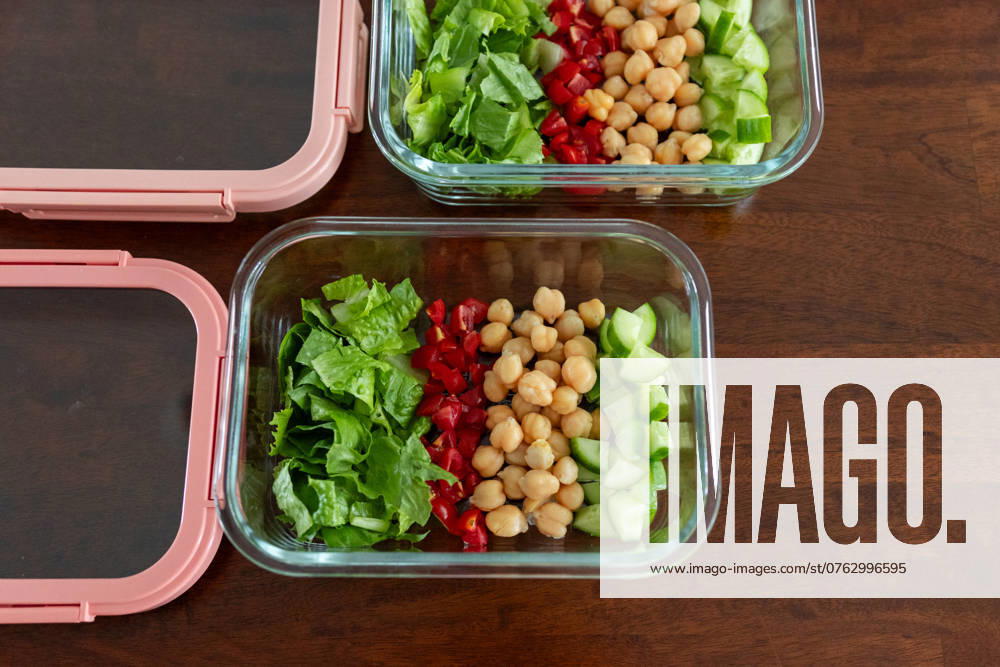 IMAGO Creative, Food, Trend, Meal Prep Wide view of finished lunch preparation Harrisburg, Pennsylvania, United States R_ANKM240915-1541786-01