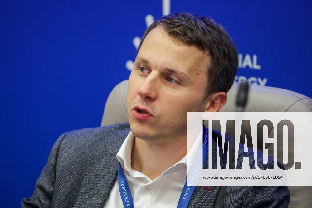 RUSSIA, TYUMEN - SEPTEMBER 19, 2024: Alexander Petrosyan, Chief Digital Officer Upstream at Gazprom Neft, attends the TNF 2024 Industrial and Energy Forum at the Tyumen Technopark. Donat Sorokin TASS Host Photo Agency 74162343