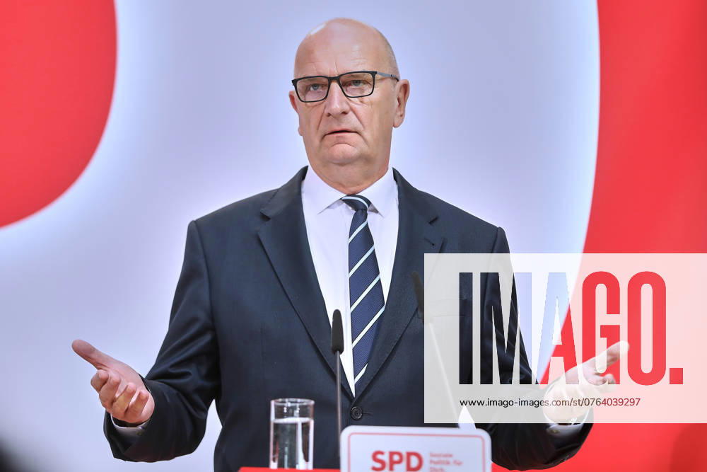 Berlin, Deutschland, 23.09.2024: Willy-Brandt-Haus: Pressekonferenz nach SPD-Vorstandssitzung: Ministerpräsident von Brandenburg Dietmar Woidke