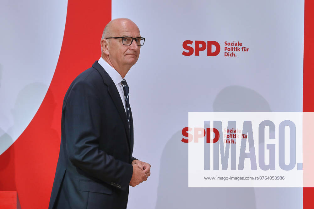 Berlin, Deutschland, 23.09.2024: Willy-Brandt-Haus: Pressekonferenz nach SPD-Vorstandssitzung: Ministerpräsident von Brandenburg Dietmar Woidke