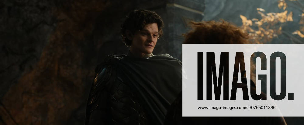 Robert Aramayo and Owain Arthur Los Angeles.CA.USA. Robert Aramayo and Owain Arthur in a scene in (C) Amazon Prime TV series, The Lord of the Rings: The Rings of Power. Season 2. S2E7 LMK112-260924-001 Showrunners: J. D. Payne and Patrick McKay Set in the Second Age of The Lord of the Rings story this sees the forging of the rings and the rise of the Dark Lord Sauron. Arranged against him are Elves, Dwarves, Men and Hobbits. Supplied by LMKMEDIA. Editorial Only. Landmark Media is not the copyright owner of these Film or TV stills but provides a service only for recognised Media outlets.
